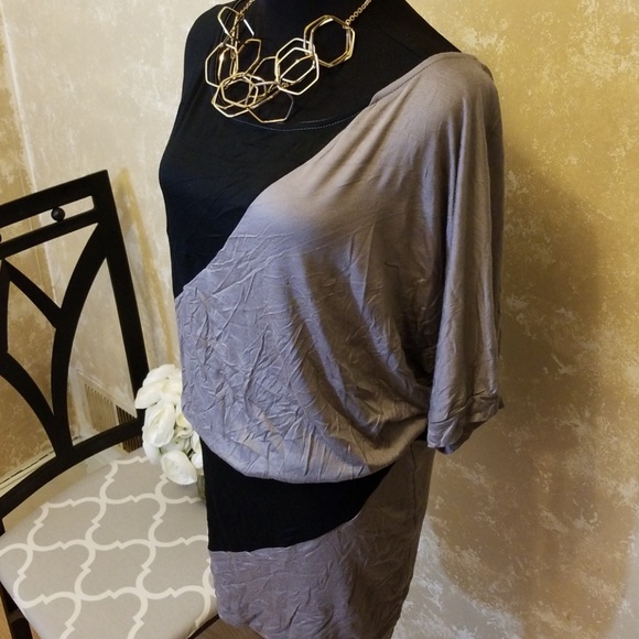 MACY'S MAITAI BRAND COLOR BLOCK DRESS SZ 2X NWT♡ - Picture 3 of 3